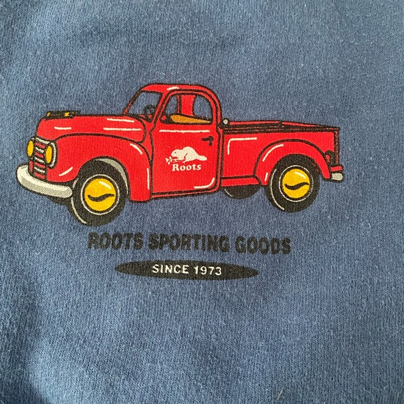 Baby Roots Striped Buttoned Down Crewneck - Picture 2 of 10